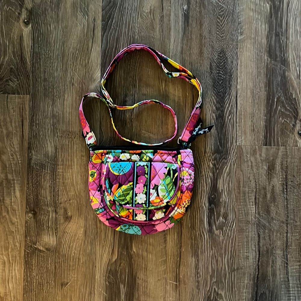Vera Bradley Pink Floral Crossbody Bag